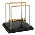 Newton Pendel Tischdekoration Gold Schwarz