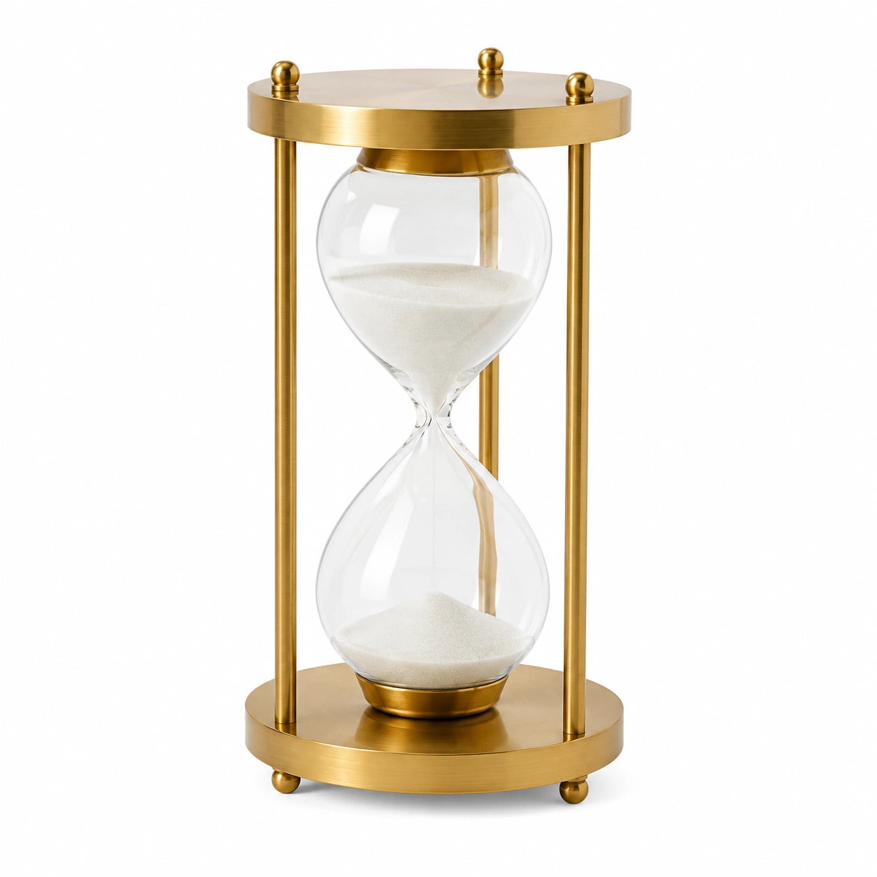 Goldene Sanduhr 60 Minuten Dekoration