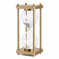 Elegante Sanduhr mit goldenem Rahmen, 60 Minuten, 26cm