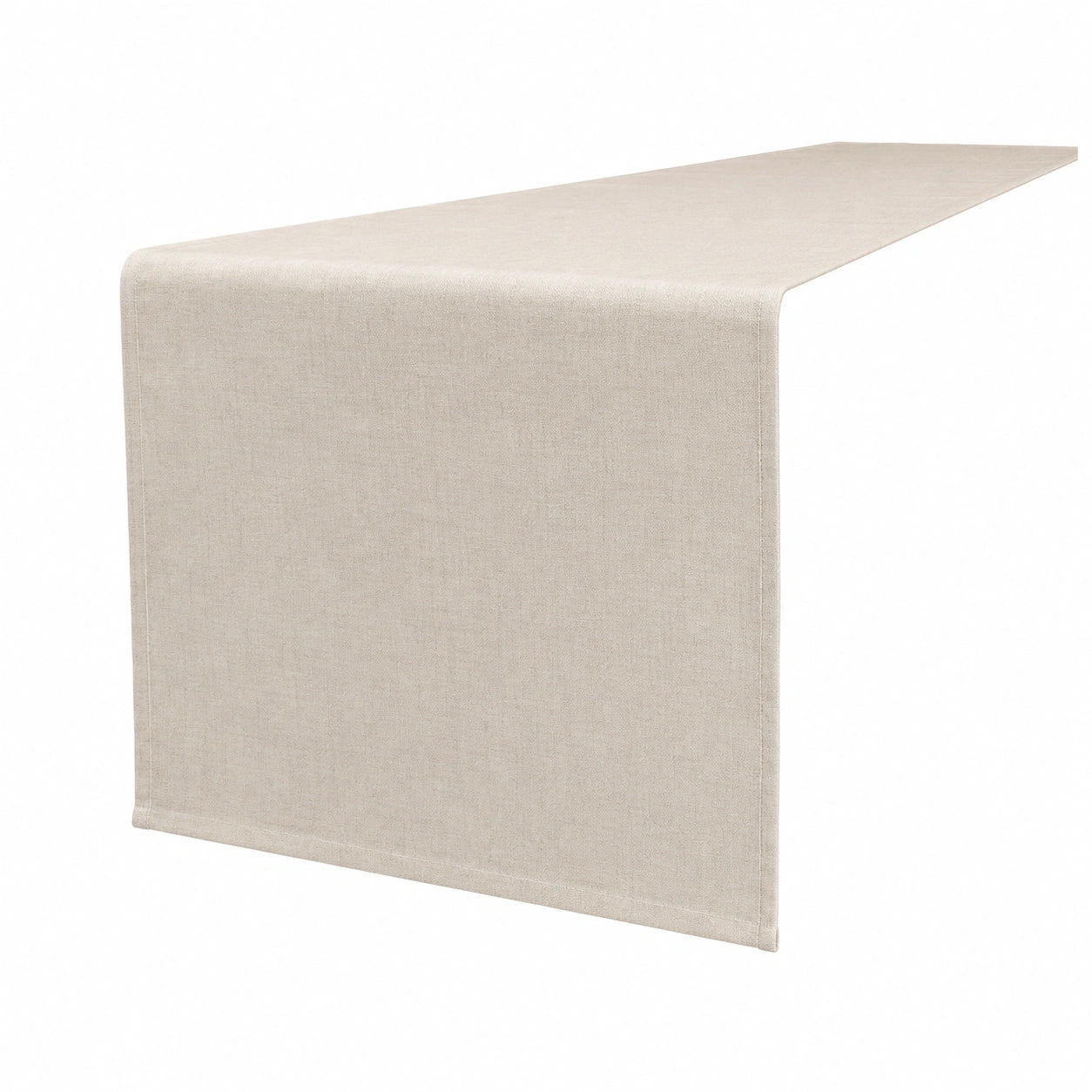Eleganter Tischläufer Beige 180cm x 40cm